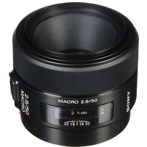 Sony SAL50M28 - Macro lens - 50 mm - f/2.8 - Sony A-Mount