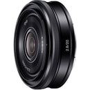 Sony E SEL20F28 20mm f/2.8 Lens
