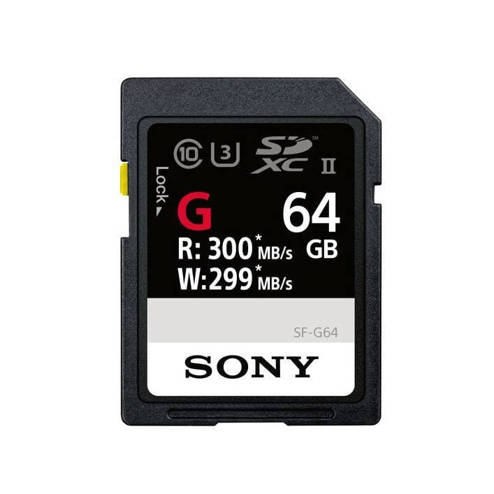 Sony 64GB SF-G Series SDXC UHS II Memory Card
