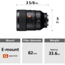 SONY FE 135 mm F1.8 Gm Lens