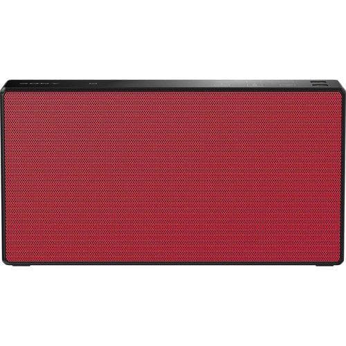 Sony SRSX55 Portable Wireless Speaker w/ NFC and Bluetooth - red