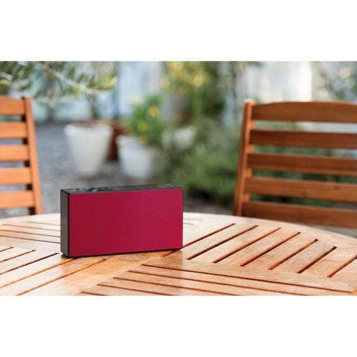Sony SRSX55 Portable Wireless Speaker w/ NFC and Bluetooth - red
