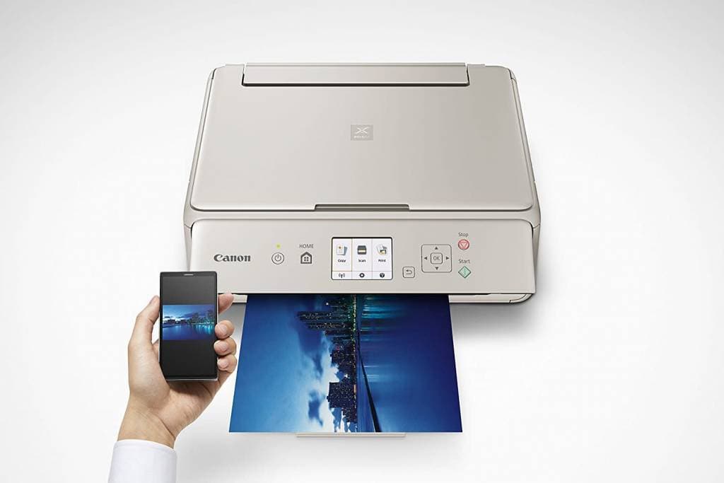Canon TS5020 PIXMA  Wireless Inkjet All in One Printer, Gray