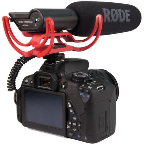 Microphone directionnel du micro vidéo à roulement avec suspension Rycote Lyre
