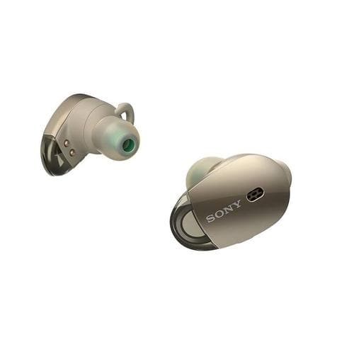 Sony WF-1000X - Earphones with mic - in-ear - Bluetooth - wireless - NFC - active noise canceling