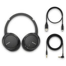 Sony WH-CH700N Wireless Noise-Canceling Over-Ear Headphones (Black)