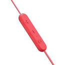 Sony WI-C300  wireless earphones with mic - Red