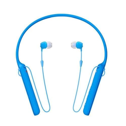 Sony WI-C400 - Earphones with mic - in-ear - behind-the-neck mount - Bluetooth - wireless - NFC