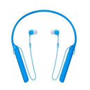 Sony WI-C400 - Earphones with mic - in-ear - behind-the-neck mount - Bluetooth - wireless - NFC