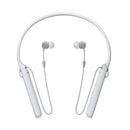 Sony WI-C400 - Earphones with mic - in-ear - behind-the-neck mount - Bluetooth - wireless - NFC