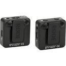 Système de microphone GO sans fil Rode - noir